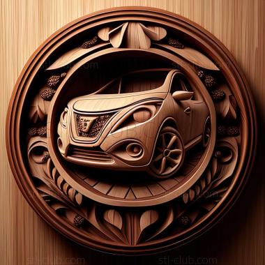 3D мадэль Nissan Tiida (STL)
